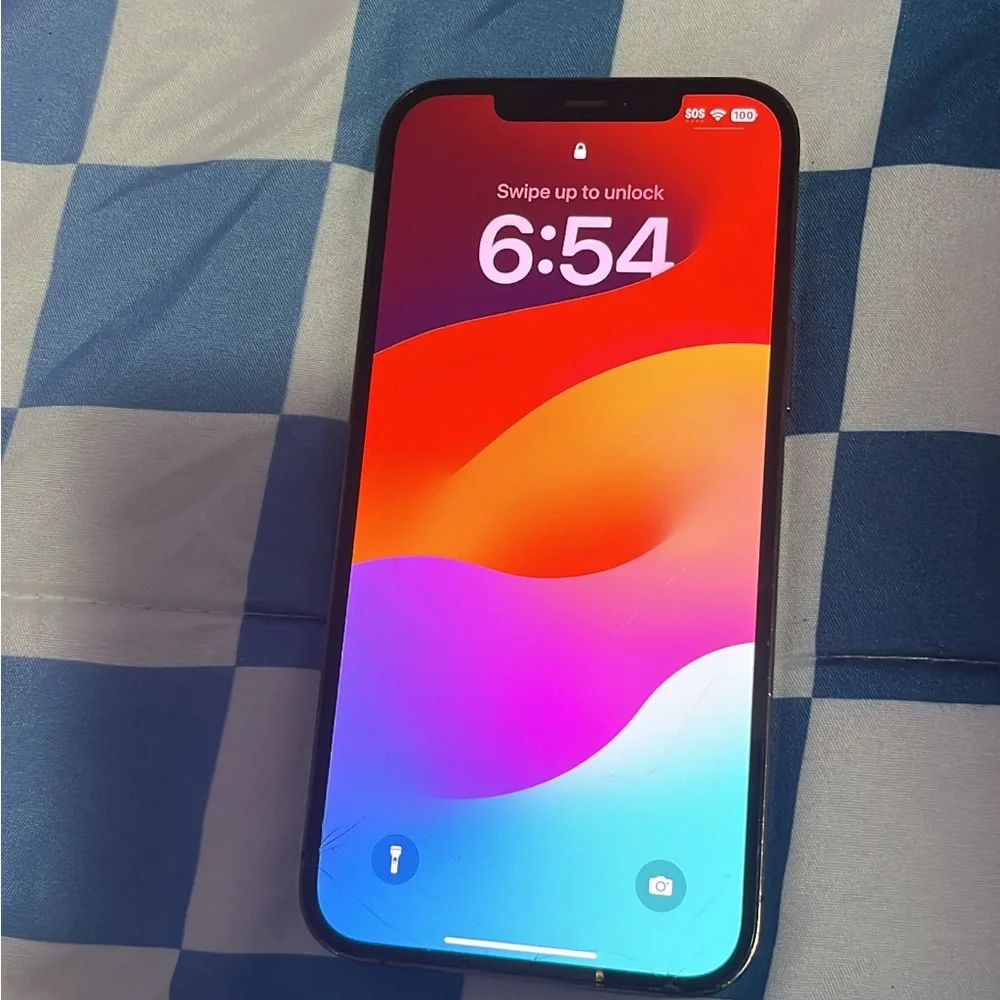Apple iPhone 12 Pro Max , Sleek Dark Gray